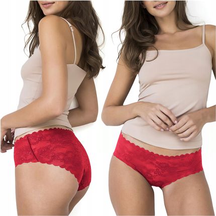 Figi Damskie majtki koronkowe Julimex Bellie - XL