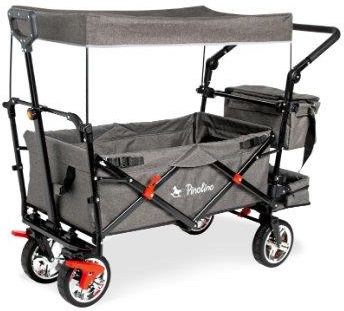 Pinolino Wózek Transportowy Dla Dzieci Addplus Szary