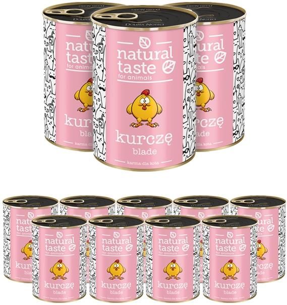 Karma Natural Taste Dla Kota Kurcze Blade 400g x 12 Ceny i opinie