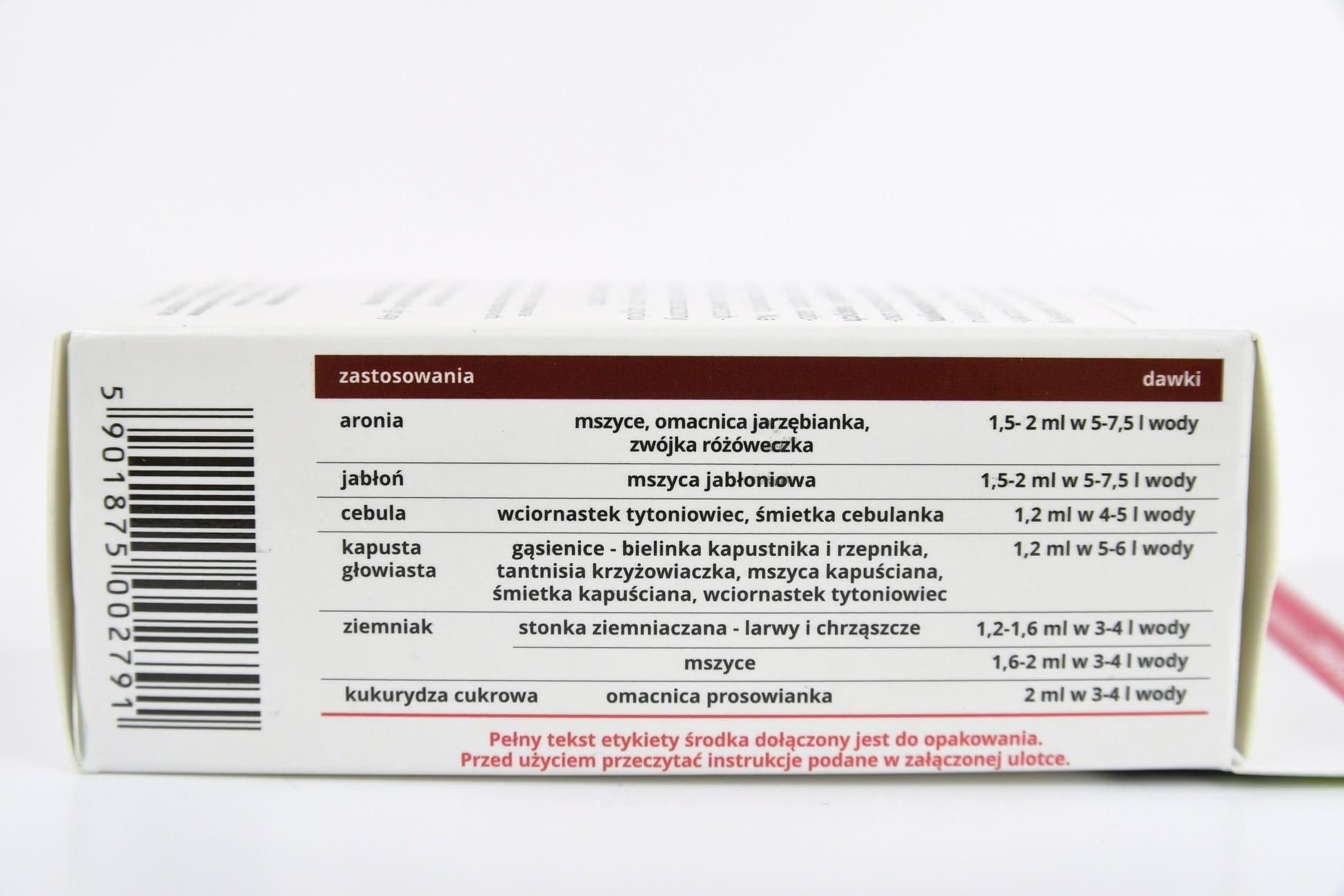 Karate Zeon 050 Cs 20 Ml Środek Zwalczający Mszyce Ceny i opinie