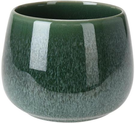 Doniczka Ceramiczna Zielona 9X11 cm
