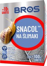 Zdjęcie Bros Snacol Środek Na Ślimaki 3Gb 1,1kg - Dobra