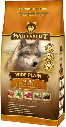 Wolfsblut Dog Wide Plain Konina I Bataty 12,5Kg