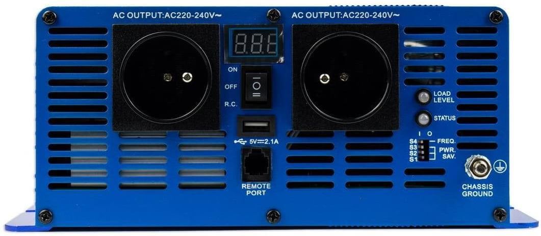 фото Перетворювач (інвертор) DC-AC Volt Polska Eco 6000 12V 6000/3000W (3SIPS60001)