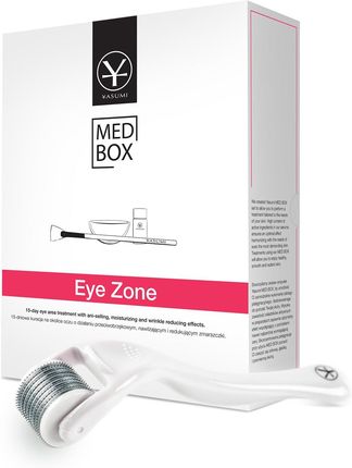 Zestaw Medbox Eye Zone + Derma Roller Mezoterapia 540 Igieł