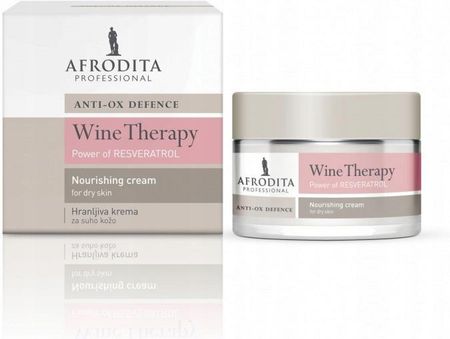 Krem Afrodita Cosmetics Afrodita Winoterapia Odżywczy Z Winem na noc 50ml