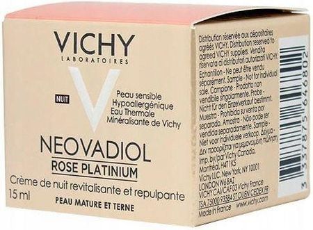 Vichy Neovadiol Rose Platinium Noc 15 Ml