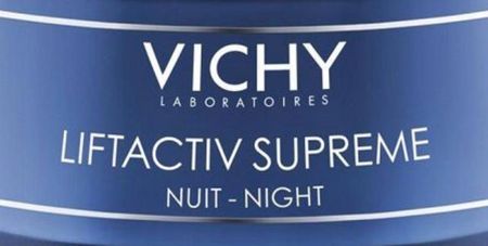 Vichy Liftactiv Supreme Krem Do Twarzy Na Noc 15Ml
