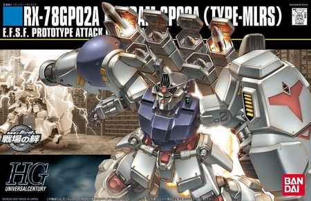 Bandai Figurka Hguc 1/144 Rx 78Gp02A Gundam Gp02A (Type Mlrs)