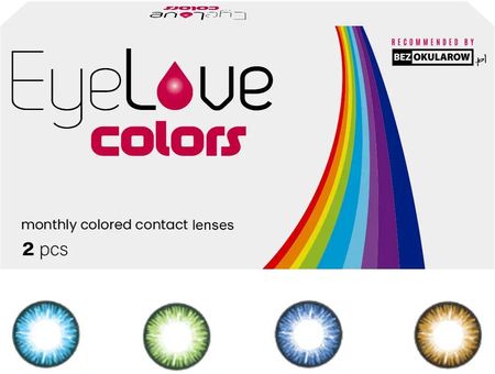 EyeLove Colors - soczewki kolorowe 2 szt.