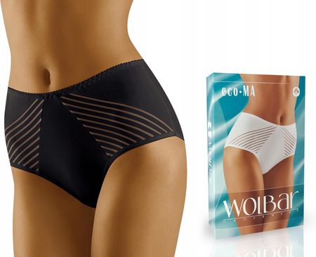 wolbar seksowne Figi śliczne Eco-ma Czarne L