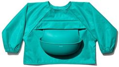 Zdjęcie Oxo Śliniak Z Rękawami I Kieszonką Teal Tot  - Tychy