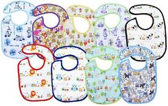 Zdjęcie Akuku A1320 Śliniak Na Rzep Średni - Stopnica