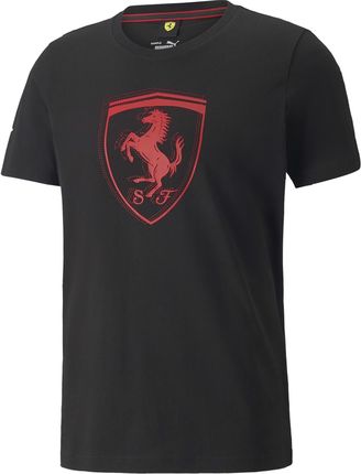 Koszulka męska Puma FERRARI RACE TONAL BIG SHIELD czarna 53375201