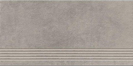 Cer-Art Gres Szkliwiony Stopnica Blend Light Grey Structure 29,8X59,8