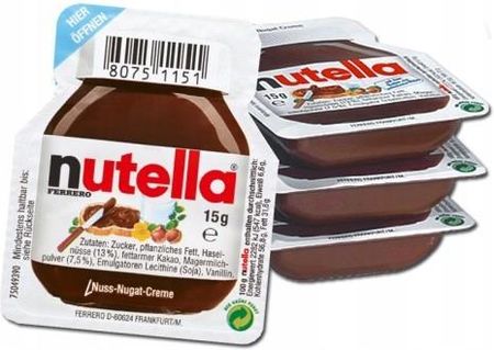 Nutella Krem do smarowania Mini Porcja 15g x 60szt (54c33753)