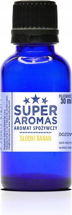 Super Aromas Aromat spożywczy Słodki Banan 30ml (18c11e50)