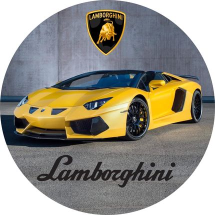 Opłatek na tort Samochód Auto Lamborghini wz2 (74b560b2)