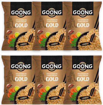 Goong Zupa Błyskawiczna kurczak gold 65 g x 6 szt