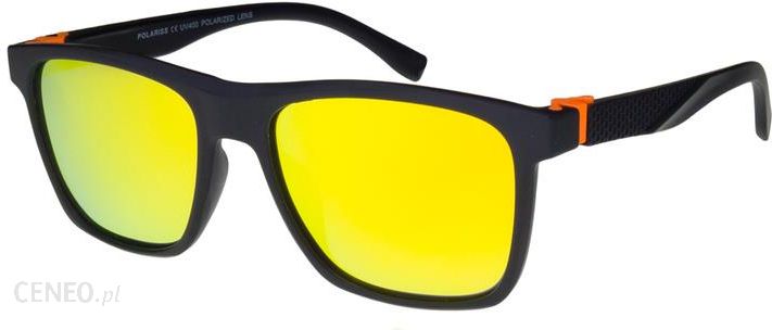 Męskie okulary przeciwsłoneczne polaryzacyjne dla kierowców lustrzanki POLARISS POL 937 P
