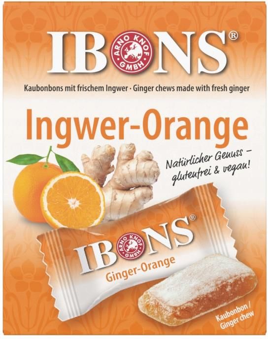 Cukierki bezglutenowe żujki imbir pomar. Ibons 60g (7697131a) Ceny i