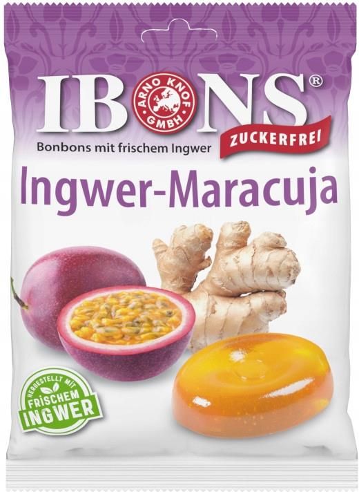 Cukierki bezglutenowe imbir mara. b/cuk. Ibons 75g (4938197d) Ceny i