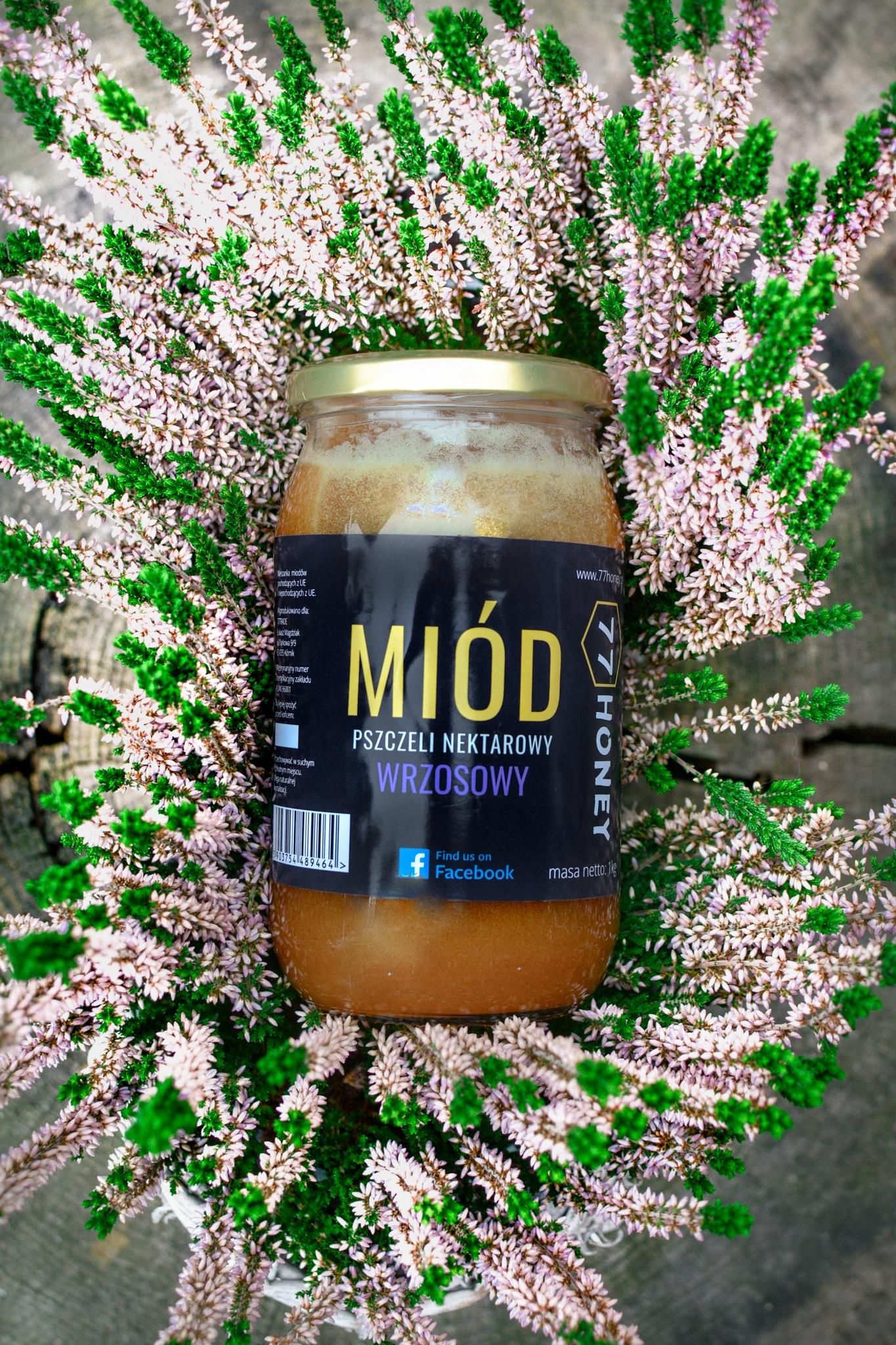 Miód Wrzosowy (surowy) - 100% naturalny (cdadfa9e)