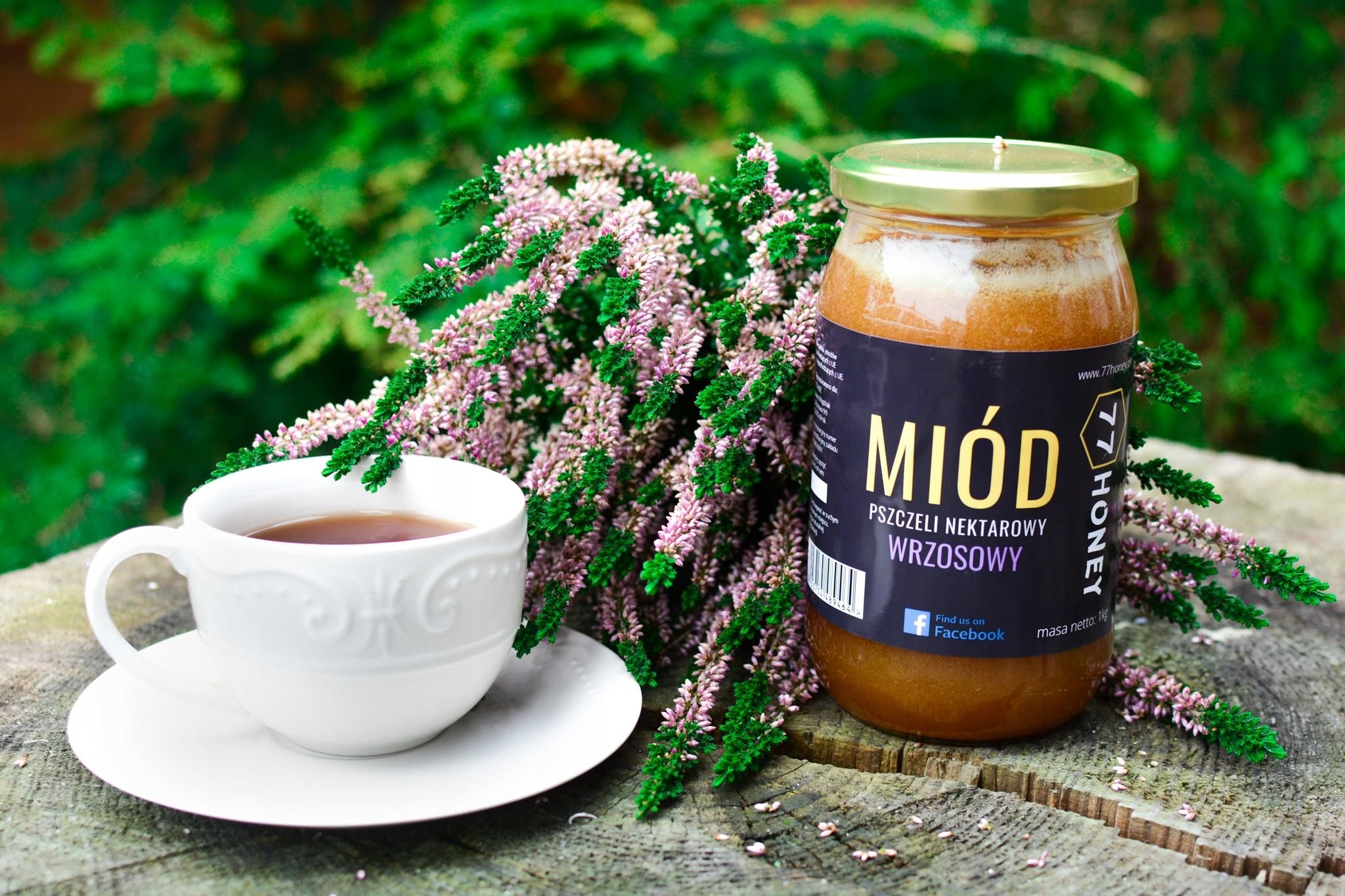 Miód Wrzosowy (surowy) - 100% naturalny (cdadfa9e)