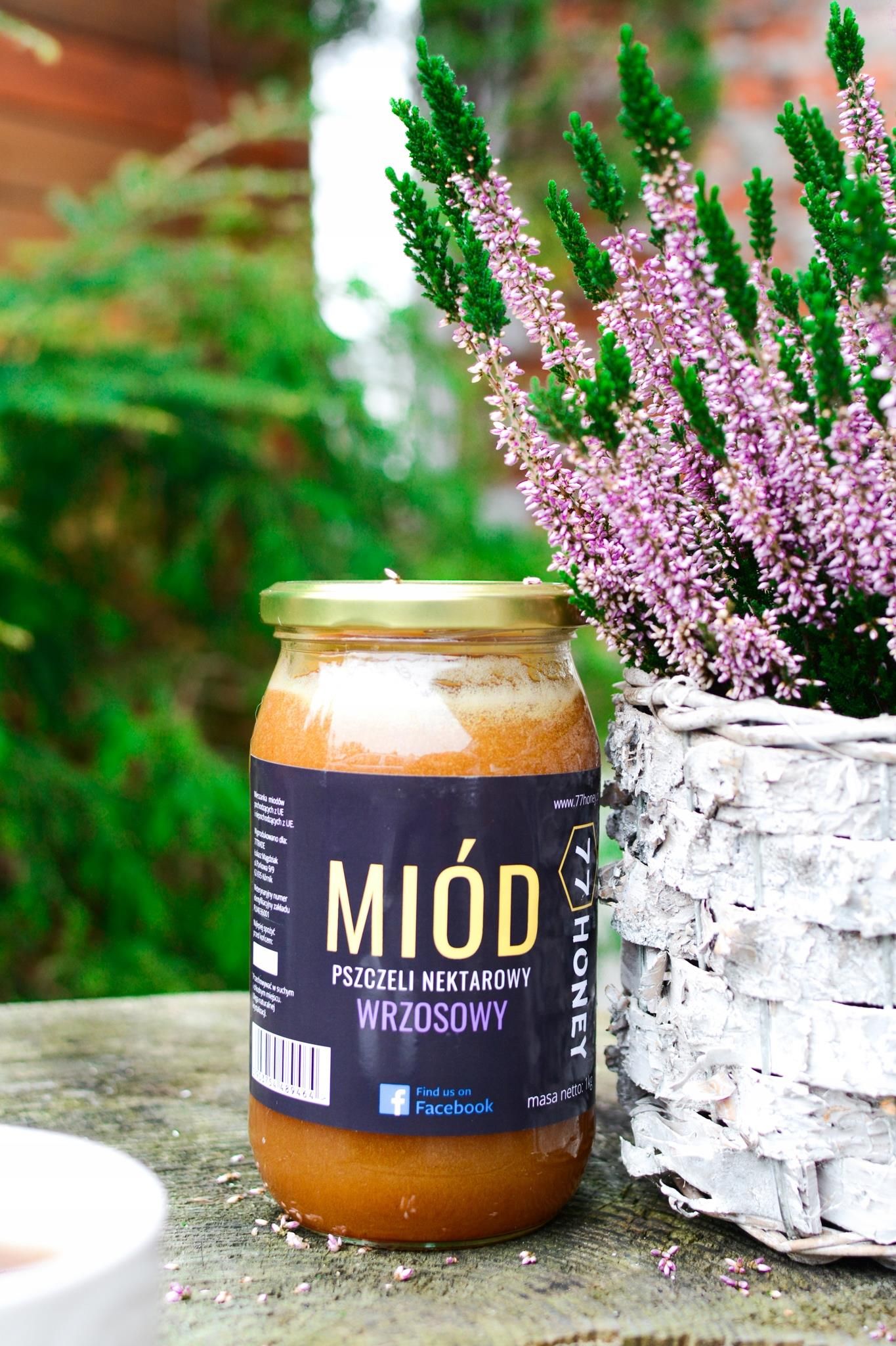 Miód Wrzosowy (surowy) - 100% naturalny (cdadfa9e)