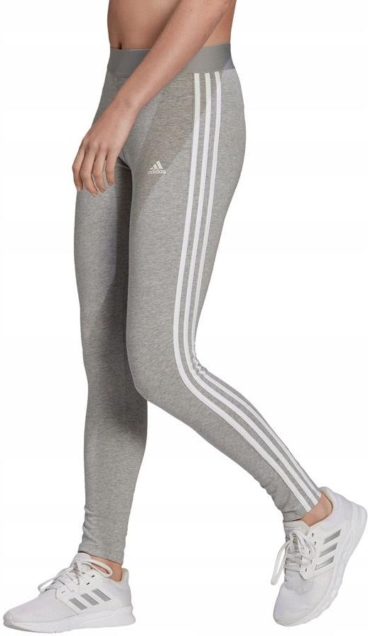 Legginsy Damskie Adidas Sportowe Bawełniane r. M