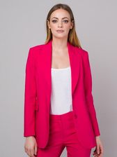 Zdjęcie Długa marynarka damska w kolorze fuksjowym - Knurów