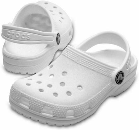 Crocs Kids' Classic Clog White 28 29