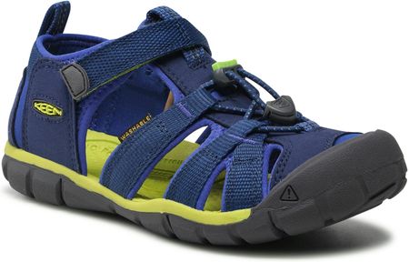 Sandały KEEN - Seacamp II Cnx 1022993 Blue Depths/Chartreuse