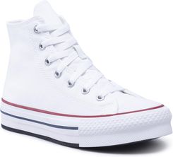Trampki CONVERSE - Ctas Eva Lift Hi 272856C White/Garnet/Navy