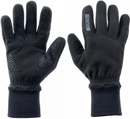 Rękawiczki zimowe polarowe męskię Magnum Hawk taktyczne czarne rozmiar XL