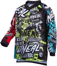 Zdjęcie O'Neal Dziecięcy Jersey Wild V.22 Czarny - Czempiń