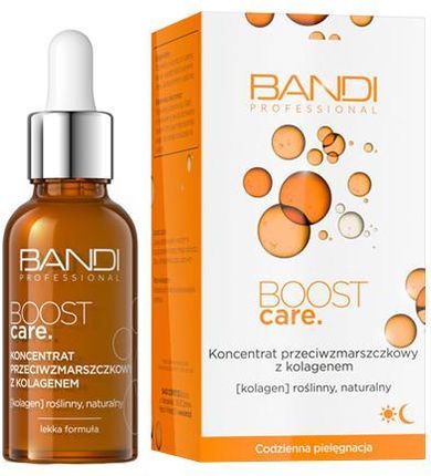 Bandi Cosmetics Sp. Z O.O. Boost Care Koncentrat Przeciwzmarszczkowy Kolagenem 30 Ml