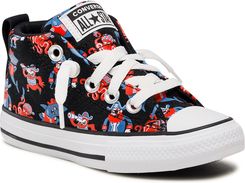 Trampki CONVERSE - Ctas Street Mid 672732C Black/Dk Marina Blue