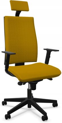 Nowy Styl Fotel Biurowy Obrotowy Intrata O12 Fs Żółty Ns