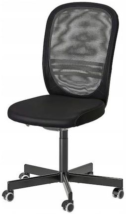 Ikea Flintan Krzesło Biurowe Obrotowe Fotel Czarny