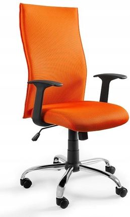 Unique Fotel Krzesło Biurowe Obrotowe Szare Design