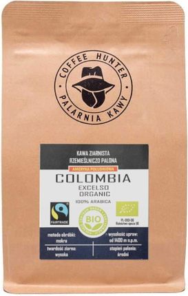 Coffe Hunter Kawa Ziarnista Colombiashg Organic Coffee Hunter
