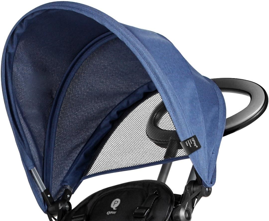 фото Детский трёхколёсный велосипед Qplay Cosy Blue 2