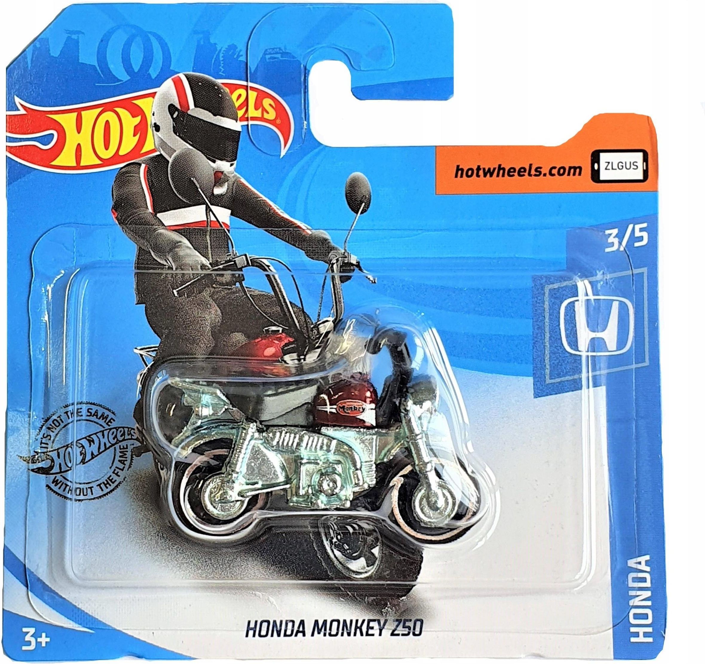 Hot Wheels Honda Monkey Z50 Motocykl Motorynka GHC11 - Ceny