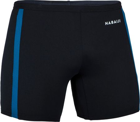 NABAIJI Bokserki długie pływackie męskie Nabaiji Yoko - Czarny, Niebieski, Turkusowy