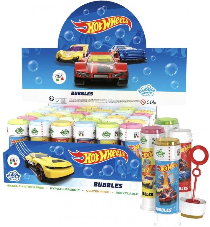 Bubble World Ba Ki Mydlane Display Szt Ml Hot Wheels Ceny I Opinie Ceneo Pl