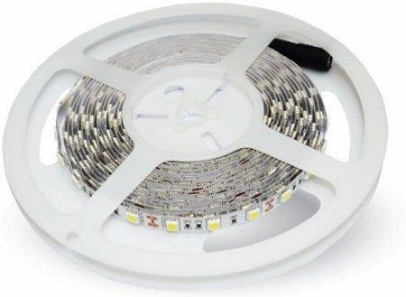 Taśma LED V-TAC SMD5050 300LED 24V IP20 10W/m VT-5050 3000K 830lm