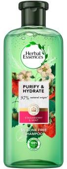 Herbal Essences Szampon Oczyszczający I Nawilżający Do Każdego Rodzaju Włosów Strawberry & Mint 400 ml