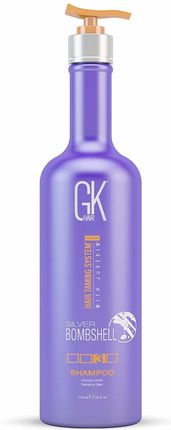 Global Keratin Gkhair Gkhair Global Keratin Silver Shampoo Srebrny Szampon Podkreśla Chłodne Refleksy 710 ml