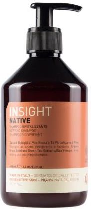 Insight Native Reviving Shampoo Szampon Odżywiający I Rozświetlający Włosy 400 ml